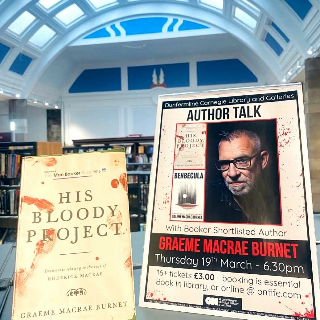 Graeme Macrae Burnet tweet media