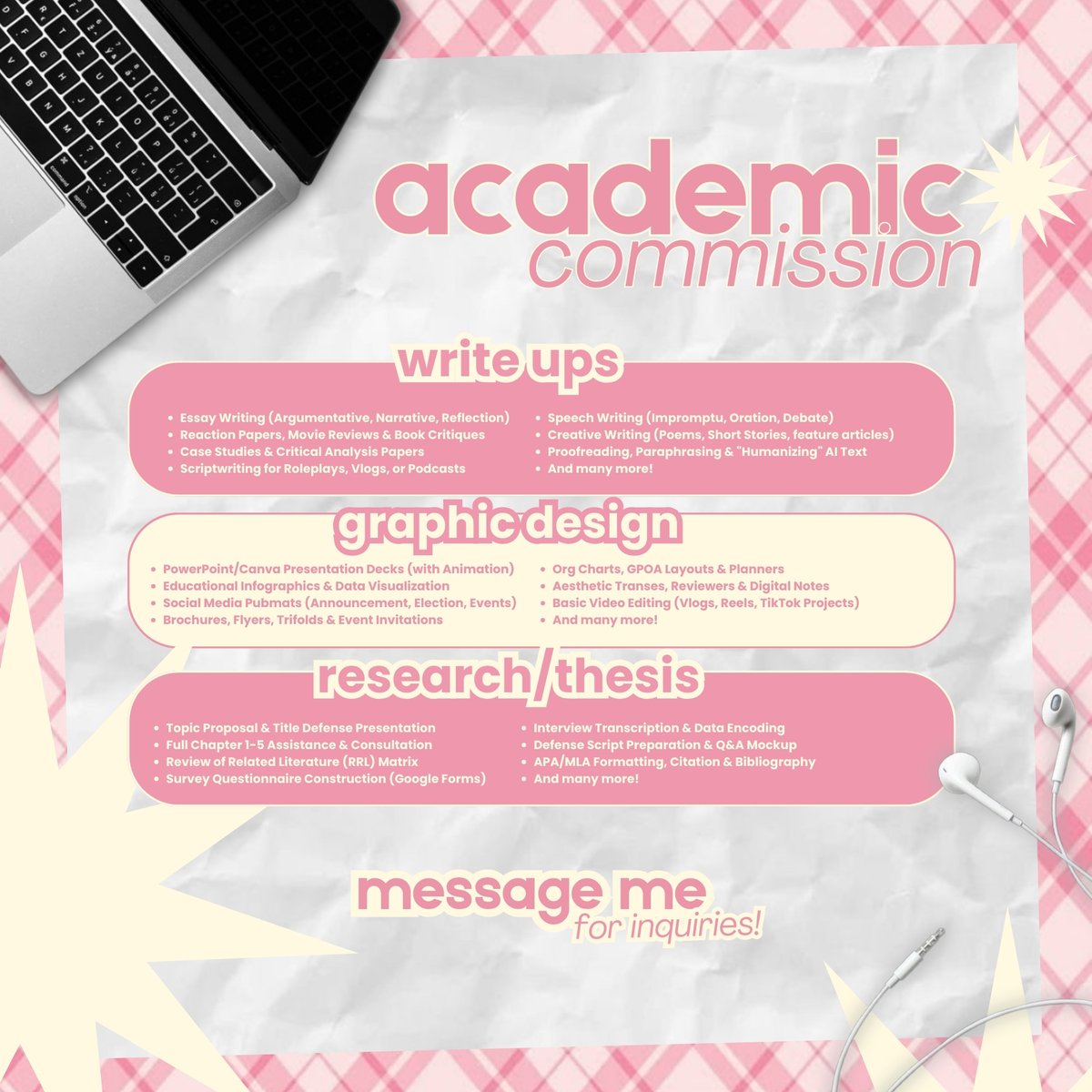 KIA | ESSAY, THESIS WRITER, RESEARCHER & EDITING tweet media