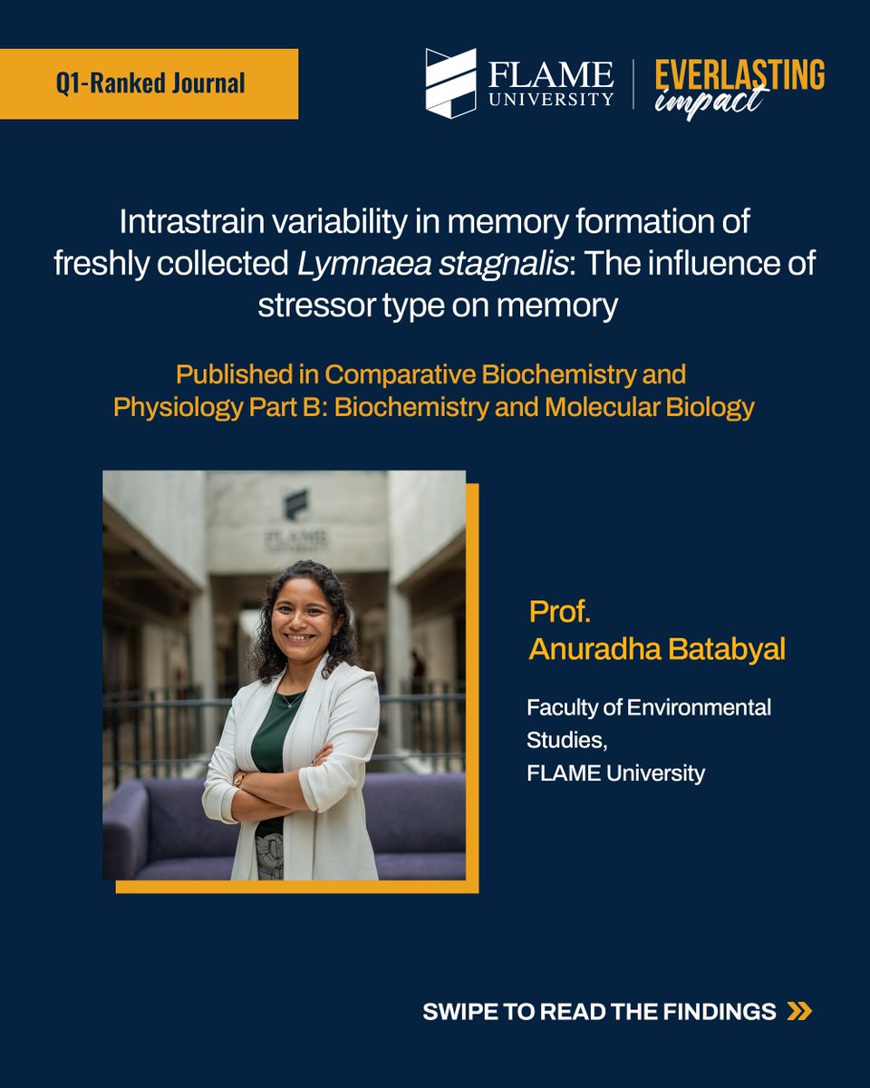 FLAME University tweet media