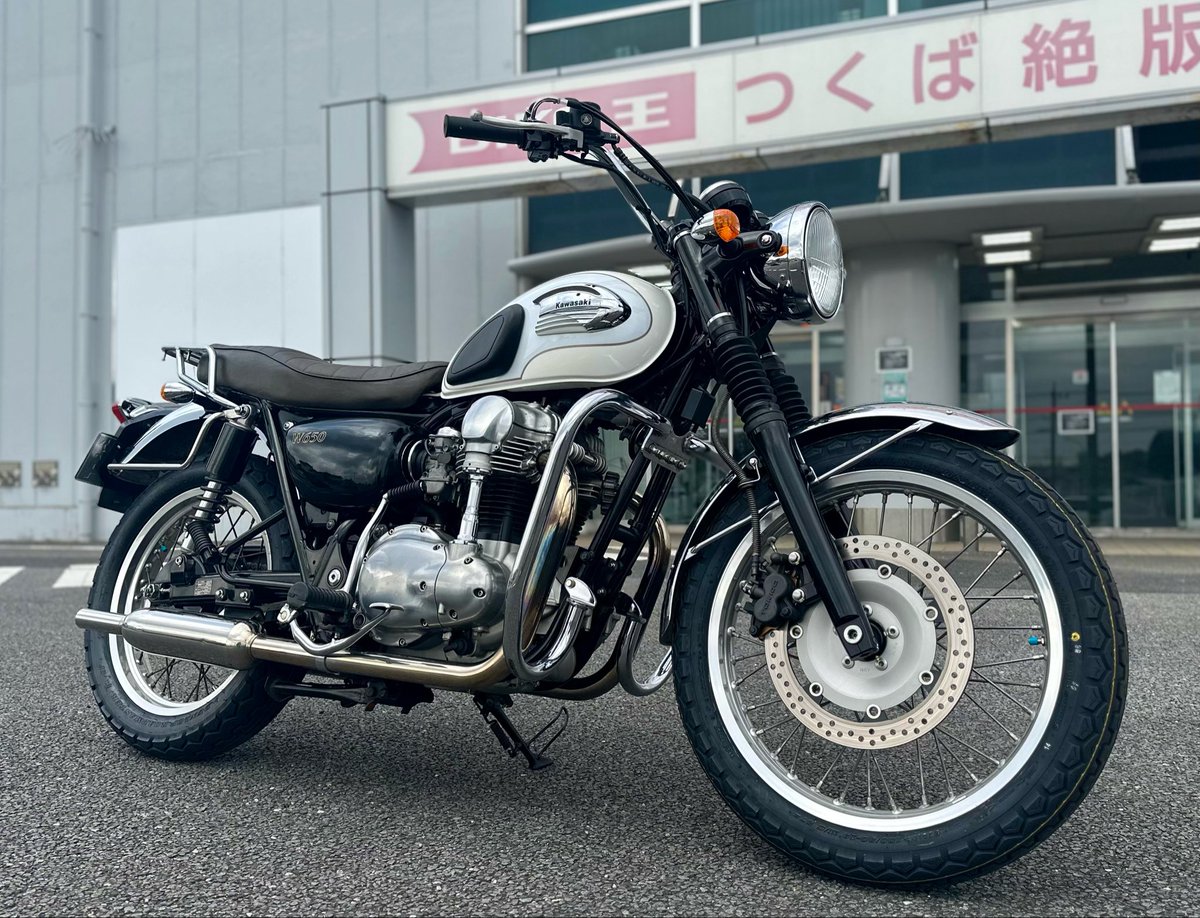 zeppan8190's tweet photo. ご納車完了✅

KAWASAKI W650 A8F 2008年式
最終型のWロク☆ https://t.co/9DekO6uQYK