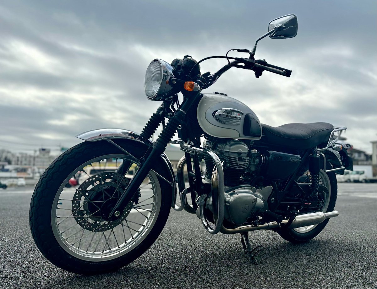 zeppan8190's tweet photo. ご納車完了✅

KAWASAKI W650 A8F 2008年式
最終型のWロク☆ https://t.co/9DekO6uQYK
