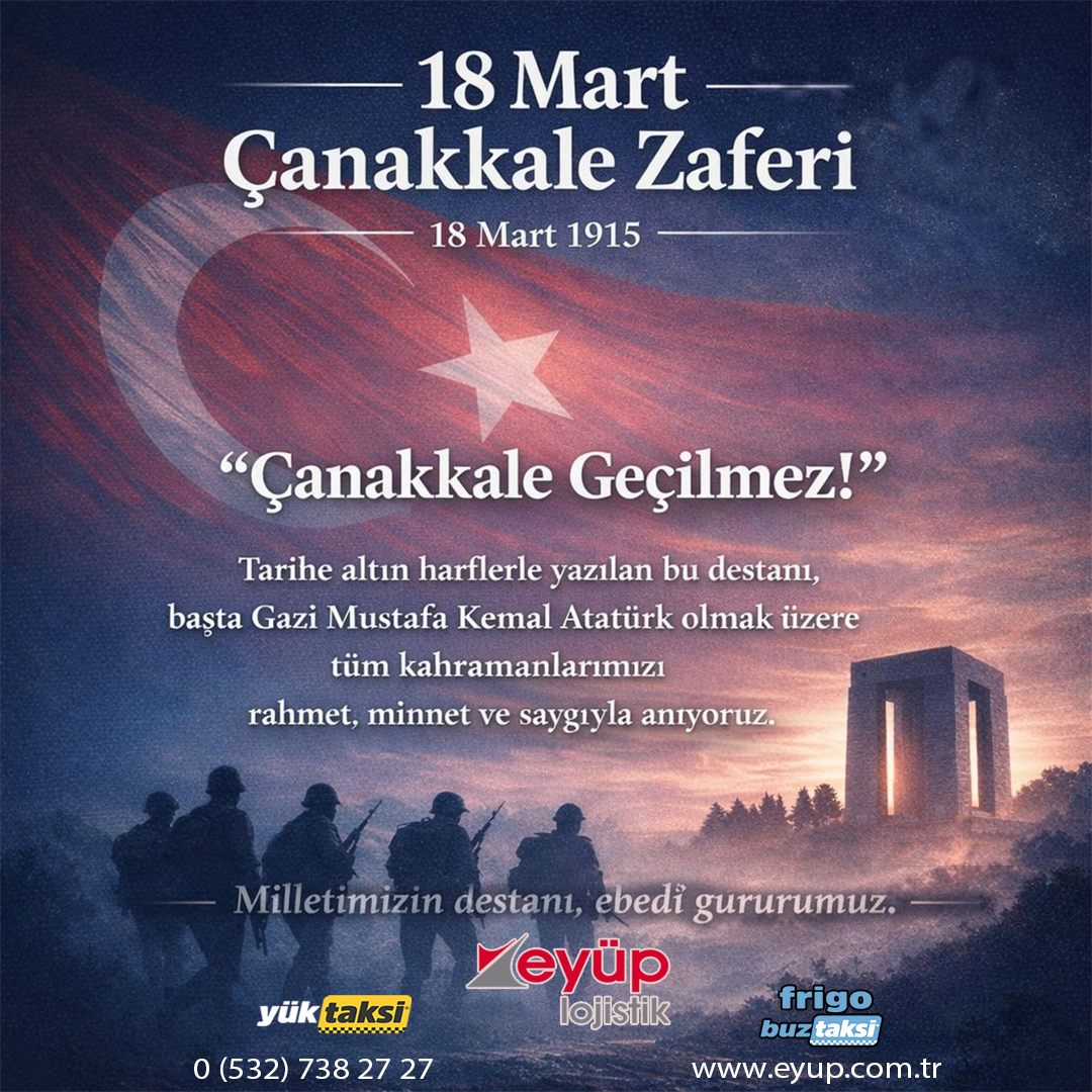 Çanakkale Savaşı’nin 111. yılında, başta Mustafa Kemal Atatürk olmak üzere tüm kahramanlarımızı rahmet, minnet ve saygıyla anıyoruz. “Çanakkale Geçilmez” diyerek yazılan bu destan, milletimizin birlik ve inancının en güçlü simgesidir. 
 #18MartÇanakkaleZaferi #ÇanakkaleGeçilmez