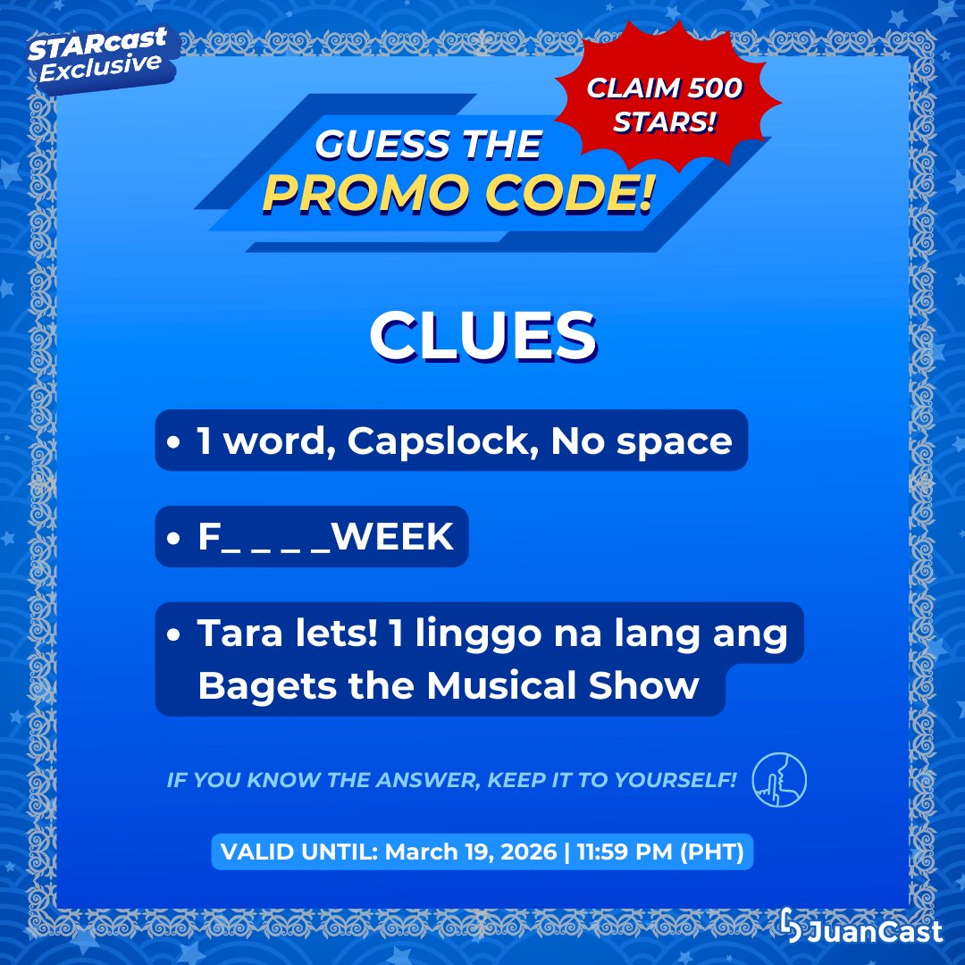 JuanCast Philippines tweet media