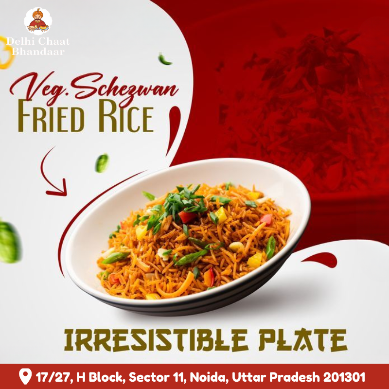 DelhiChaatBDR's tweet image. Spice level: 🔥🔥🔥
Our Veg Schezwan Fried Rice is bold, spicy &amp;amp; totally irresistible! 🍜
#Schezwan #Foodie #NoidaFoodies