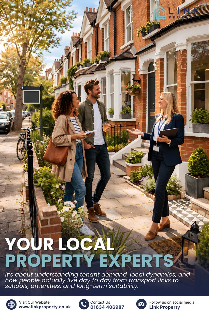 LinkGuaranteed's tweet photo. Lettings isn’t about luck it’s about execution.

It’s about understanding tenant demand, local dynamics, and how people actually live day to day from transport links to schools and long-term suitability.

📞 01634 406987
🌐 https://t.co/bY1qhaaFxE

#Lettings #PropertyManagement https://t.co/CA4fRO2iPd
