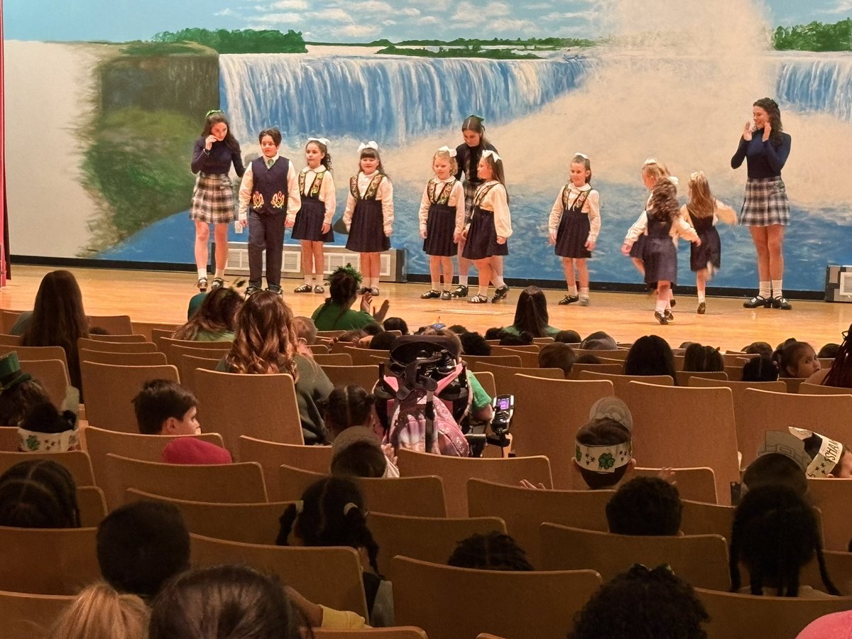 NSSElementary's tweet photo. Thank you to the amazing members ot the McCarthy School of Irish Dance for once again performing for our students and helping us celebrate St. Patrick's Day! https://t.co/RIEoMtN6dZ