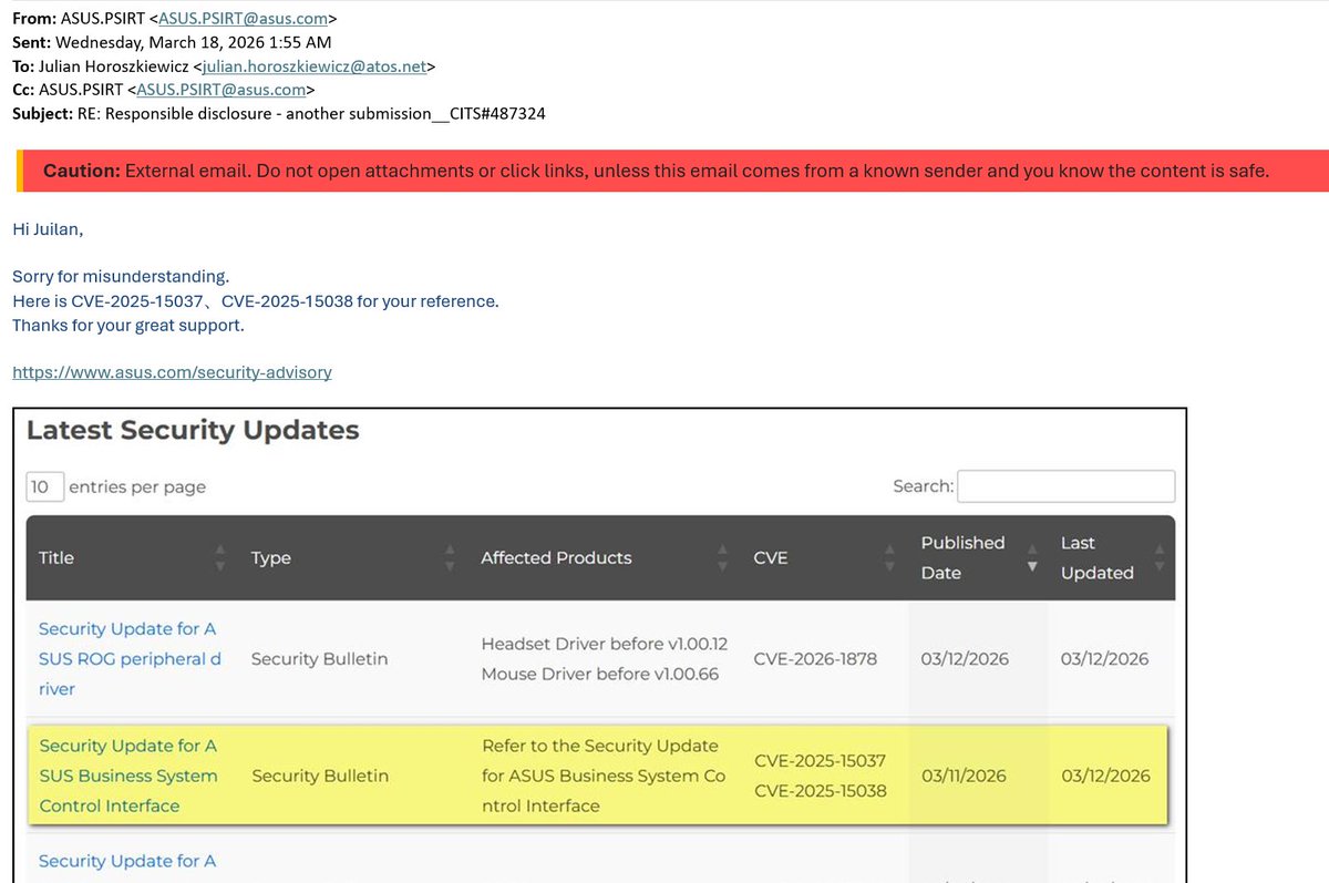 Julian Horoszkiewicz tweet media
