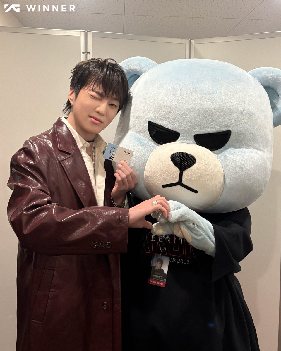 ImKRUNKKK's tweet photo. #YOON Thank you ❤️

#KRUNK #크렁크 #クランク 
#WINNER #강승윤 @official_yoon_ 
#PASSAGE2_CONCERT_TOUR https://t.co/bzscRzfZhA