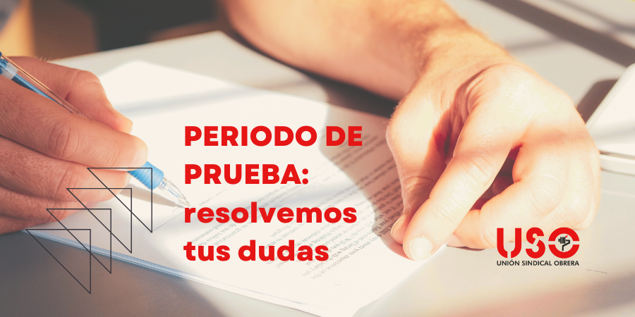⚠️ El despido en #PeriodoDePrueba sube un 650% desde la reforma laboral. ¿Temporalidad encubierta? En #USO decimos ¡NO! al fraude. 🚫

Conoce tus #DerechosLaborales: 
✅ Duración máxima
✅ Cobro de finiquito
✅ Protección ante discriminación

Info aquí 👇
uso.es/periodo-de-pru…