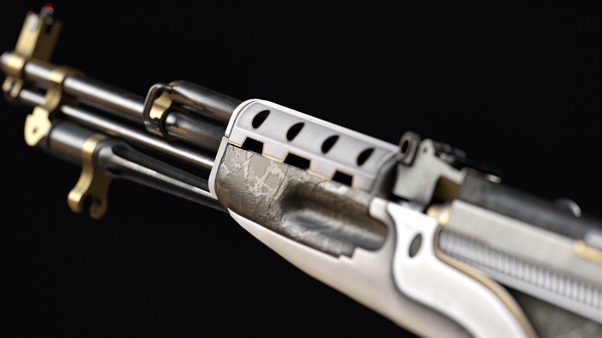 Teddyy_UK's tweet image. New @playrust skin with the ever so talented @pigeonviolence , first time working on the newly skinnable SKS and was alot of fun! check the 2 versions out this week - steamcommunity.com/workshop/filed… and show some love :) - #rust #workshop #skins #workshopskins