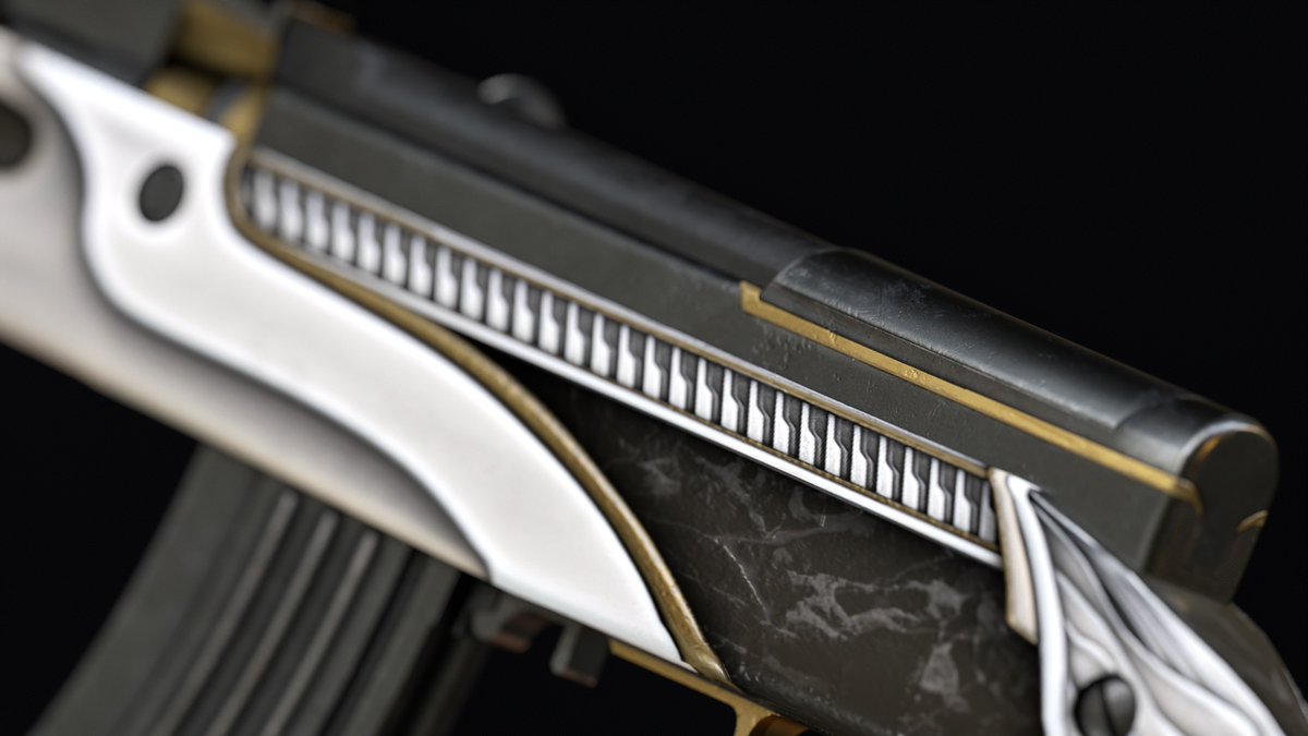 Teddyy_UK's tweet image. New @playrust skin with the ever so talented @pigeonviolence , first time working on the newly skinnable SKS and was alot of fun! check the 2 versions out this week - steamcommunity.com/workshop/filed… and show some love :) - #rust #workshop #skins #workshopskins