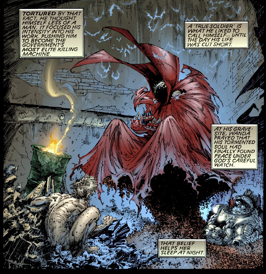 One Spawn Panel A Day tweet media