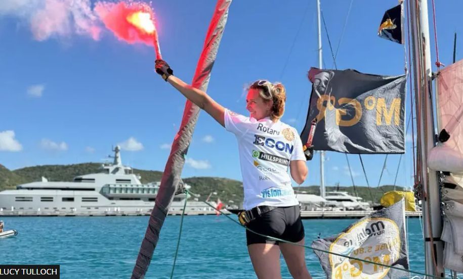 RepPlusUK's tweet image. Congratulations to Jasmine Harrison who became a world record holding adventurer  after circumnavigating the globe in a 19ft (5.8m) plywood yacht. Her trip included visiting the remote island of St Helena! bbc.co.uk/news/articles/… 

#StHelena #StHelenaIsland #RepPlusClient