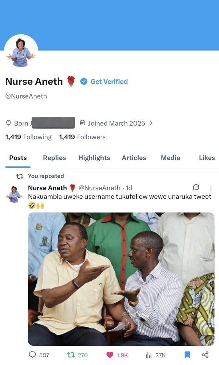 Nurse Aneth 🌹 tweet media