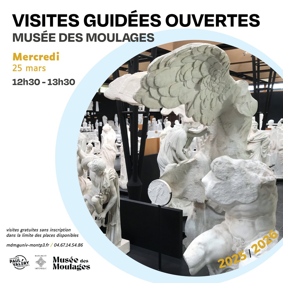 Musée des Moulages - UMPV tweet media