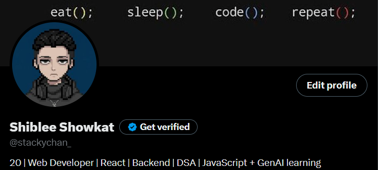 Shiblee Showkat tweet media