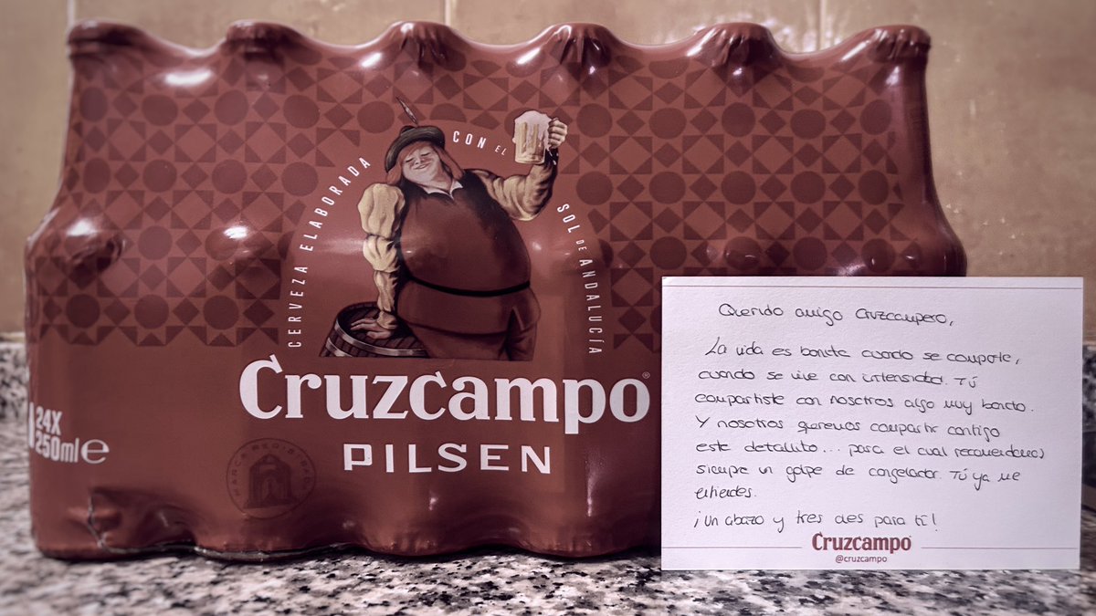 Siempre de la mano, con los amigos de <a href="/Cruzcampo/">Cruzcampo #ConMuchoAcento</a>

#ConMuchoAcento