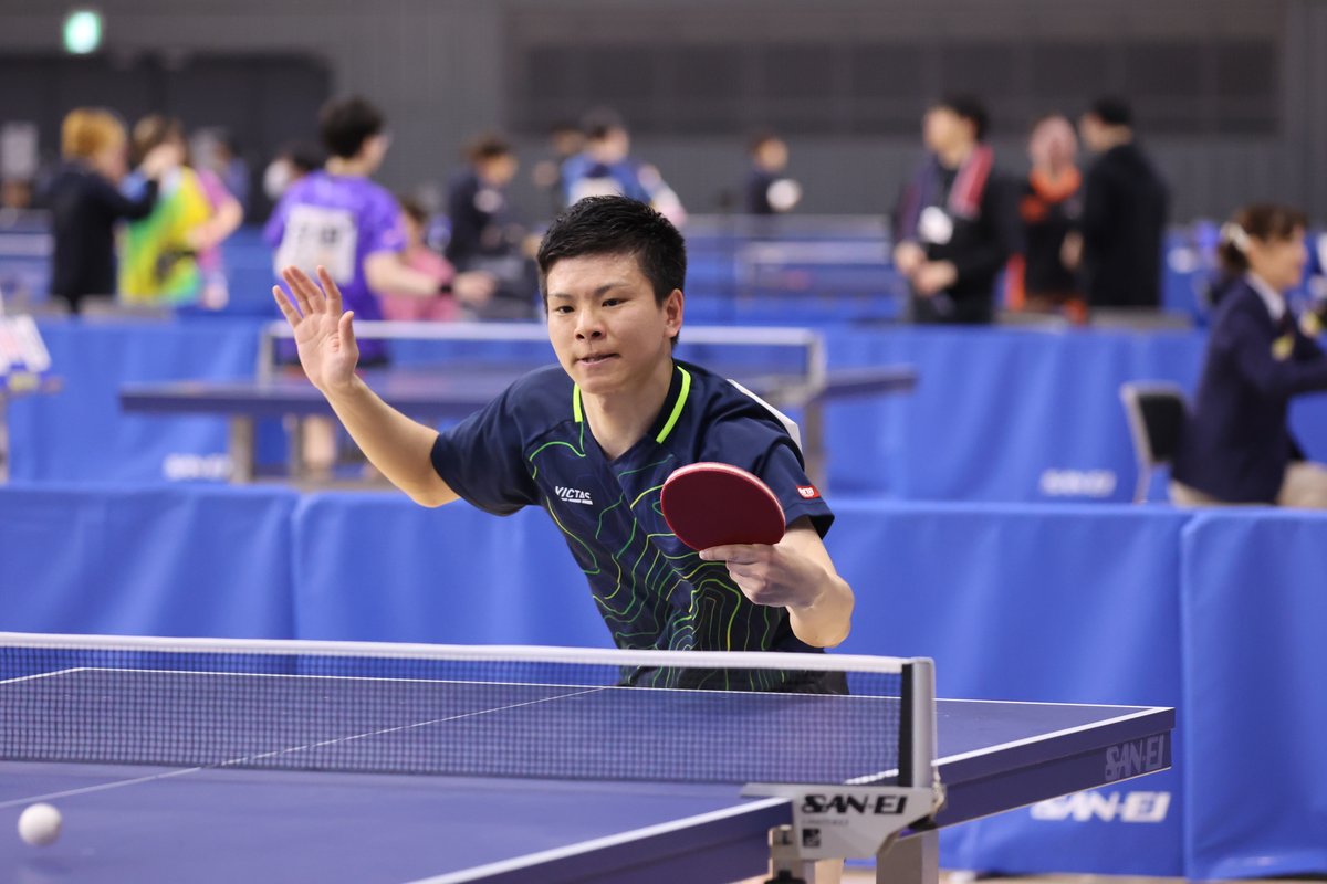 Rallys_pingpong's tweet photo. TOKYO OPEN 2026　第78回東京卓球選手権大会📷

①萩本政大(パールスター）
②加藤拓也(天王山卓球場）
③松浦虎三郎(タカキワ卓健）
④安藤史弥(タクシンスポーツ）

#卓球 #Rallys https://t.co/K34z5uQvET