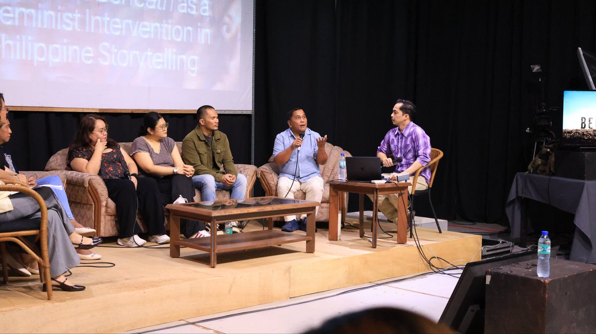 Last monday, the creators of #WhatLiesBeneath took to the stage at a symposium at UP Diliman to talk about truth and the courage to be heard.