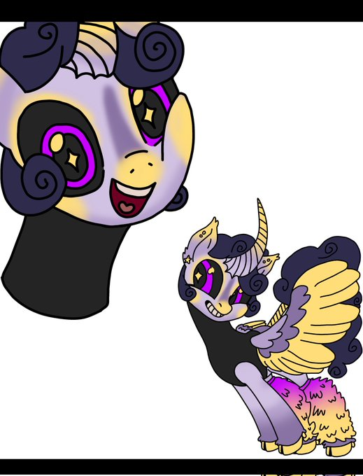 Moon {Raffle^°^}
<a href="/MoonDust122208/">★Moon★</a>
Here's the first winner of the riff, congratulations! I sincerely hope you like it! (Of course I'll send you the watermark-free version privately nwn)  #mlpoc #MLP #artmoots