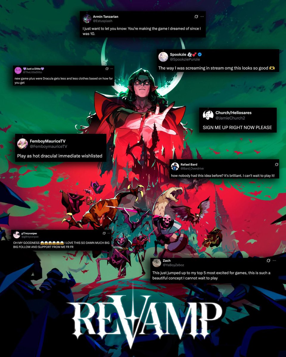 ReVamp | Wishlist on Steam! tweet media