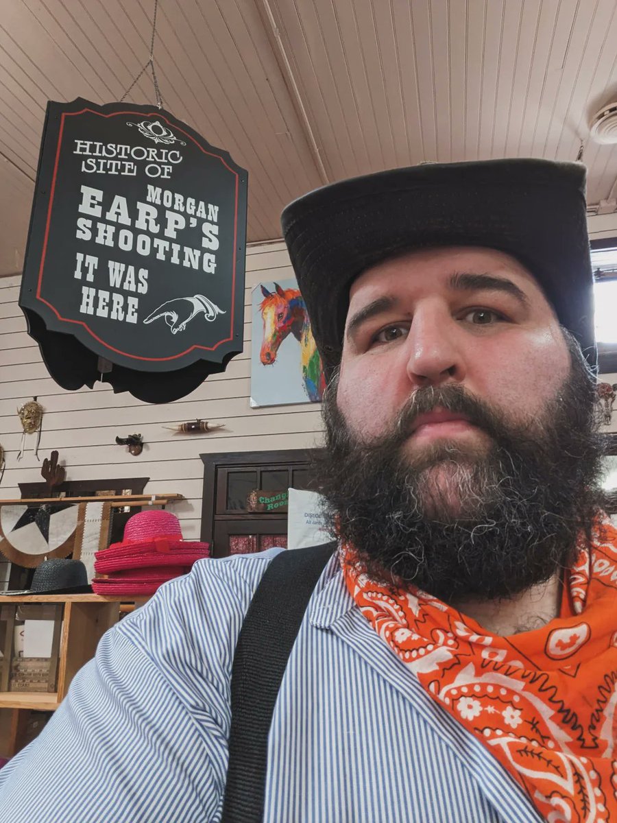Brute_VS's tweet image. Visiting the location in 2025 and 2023 where Morgan Earp was shot while playing a game of billiards on this day in 1882.

#tombstone #morganearp #history #wildwest
