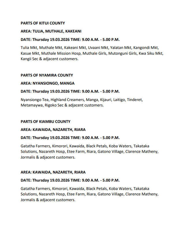 Kenya Power tweet media