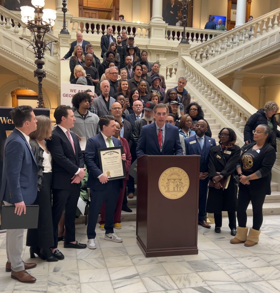 GA Secretary of State Brad Raffensperger tweet media