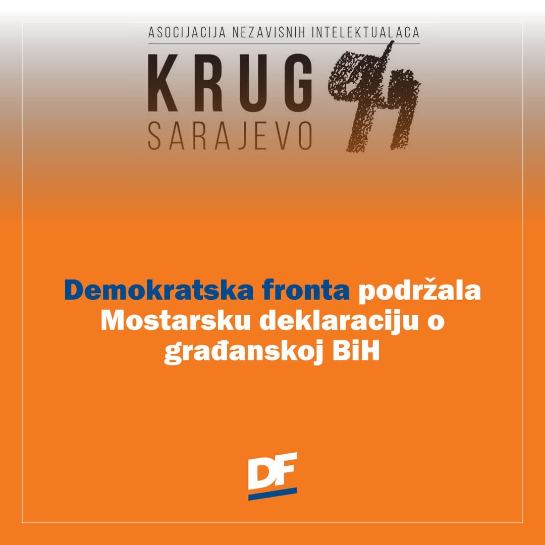 Demokratska fronta tweet media
