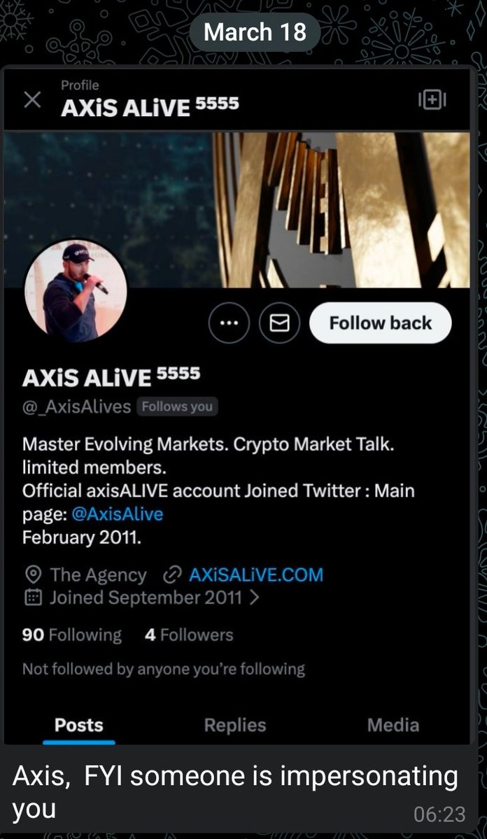 AXiS ALiVE⁵⁵⁵⁵ tweet media