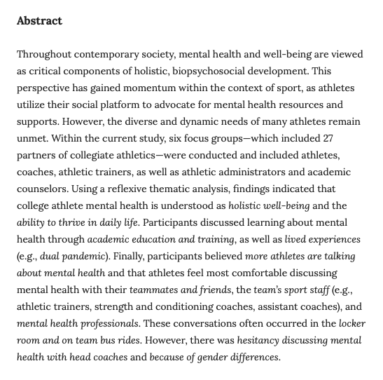 Journal of Intercollegiate Sport tweet media