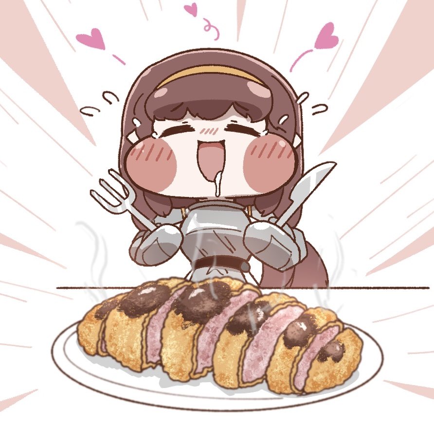 〜教主の世界に来たローネ〜
ローネ「す、すごいです～!人間の世界のとんかつがこんなに大きいなんて!」

こうして人間サイズのとんかつでおなかいっぱいになったローネとついでにエルフたちは惑星侵略をやめました、めでたしめでたし
#トリッカル 