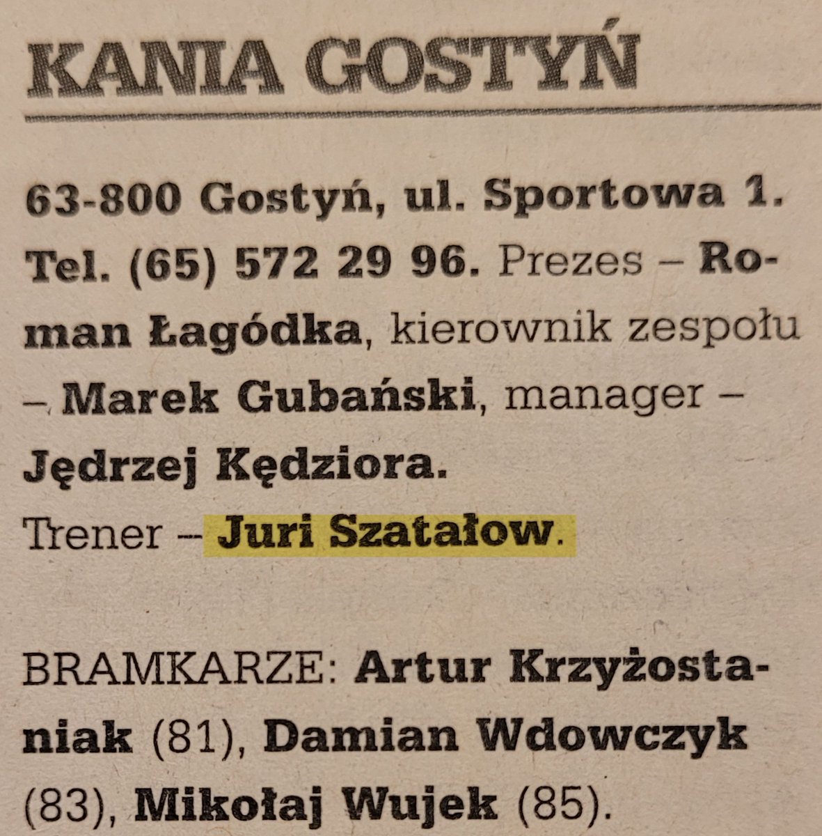 Sportowe Wycinki tweet media