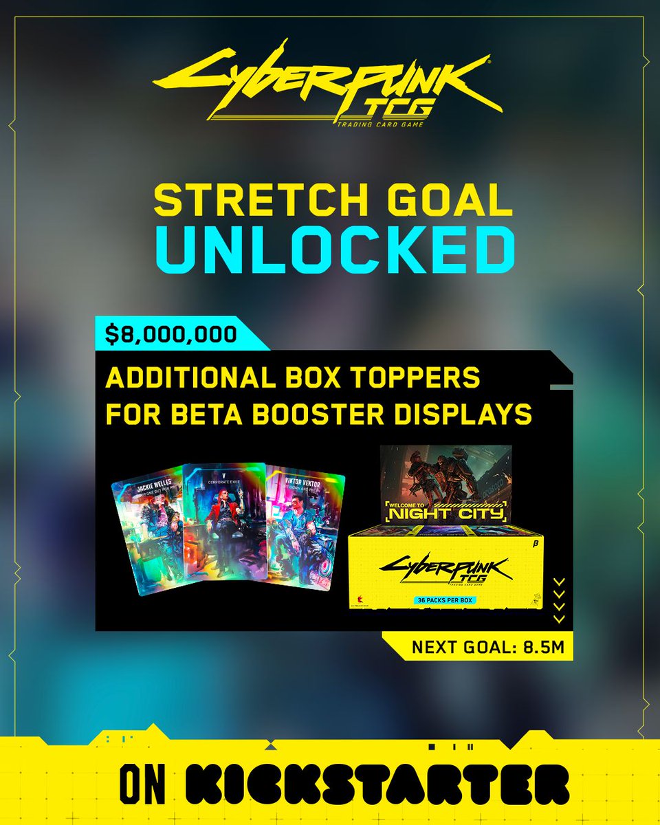 Cyberpunk Trading Card Game tweet media