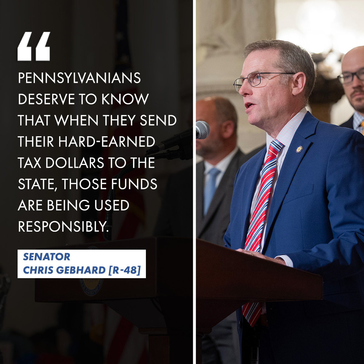 Senator Chris Gebhard tweet media