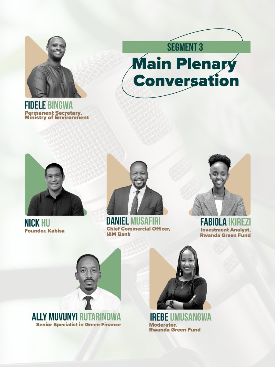 GreenFundRw's tweet photo. Meet the Catalysts behind last Friday’s conversations.

The voices that challenged assumptions, tested ideas, and pushed the boundaries of how climate finance moves in Rwanda.

This was not just a discussion, it’s where perspectives collided, and new thoughts began.

The full conversation is coming online to you. Stay ready.

#TheCatalystKnowledgeCafe #FinancingGreenGrowth #WeAreTheCatalyst