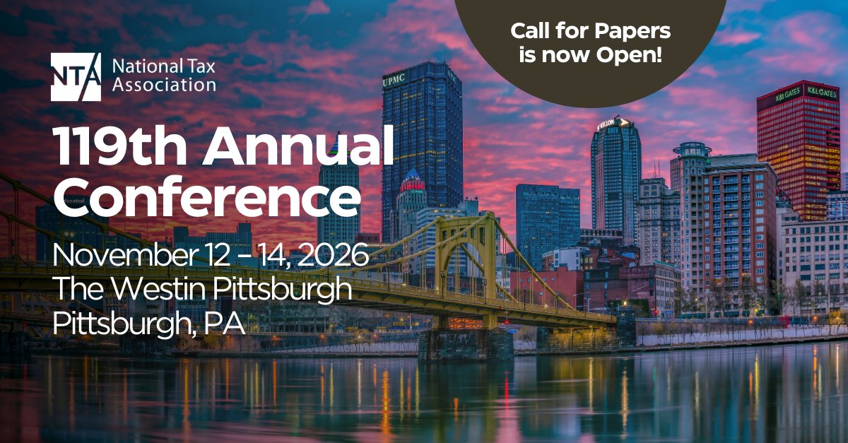 National Tax Assoc. tweet media