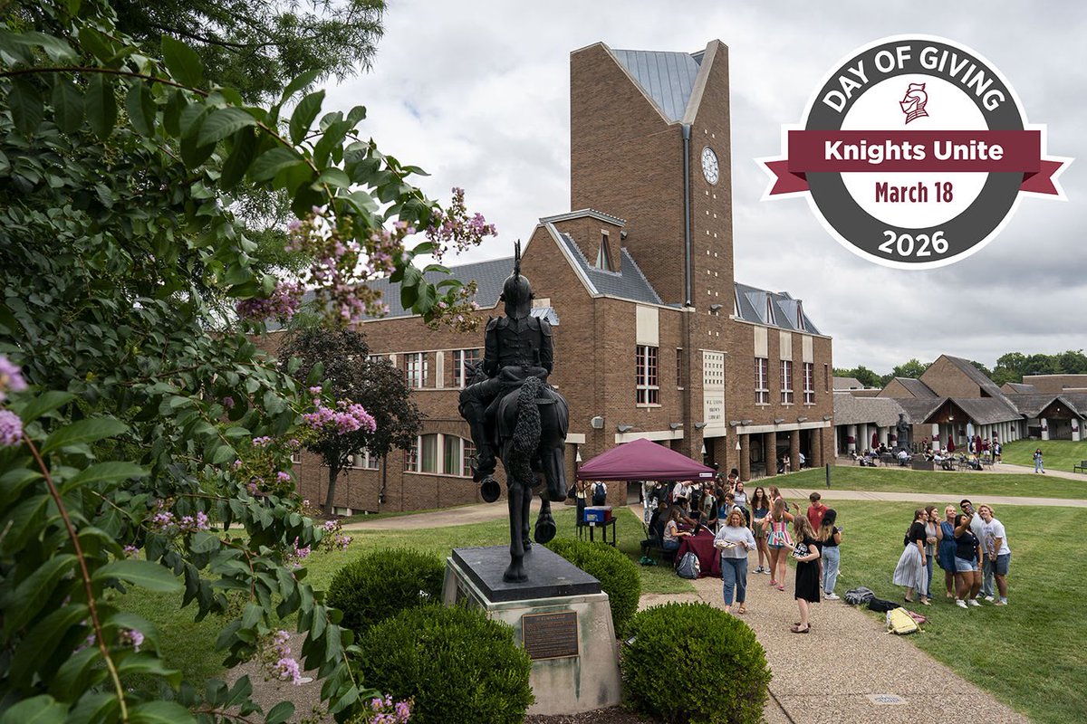 Today is Bellarmine’s 2026 Day of Giving. I invite you to join me in supporting our students and investing in our university's future. Your generosity creates immediate impact and strengthens our community for years to come. #BUKnightsUnite

bellarmine.edu/dayofgiving