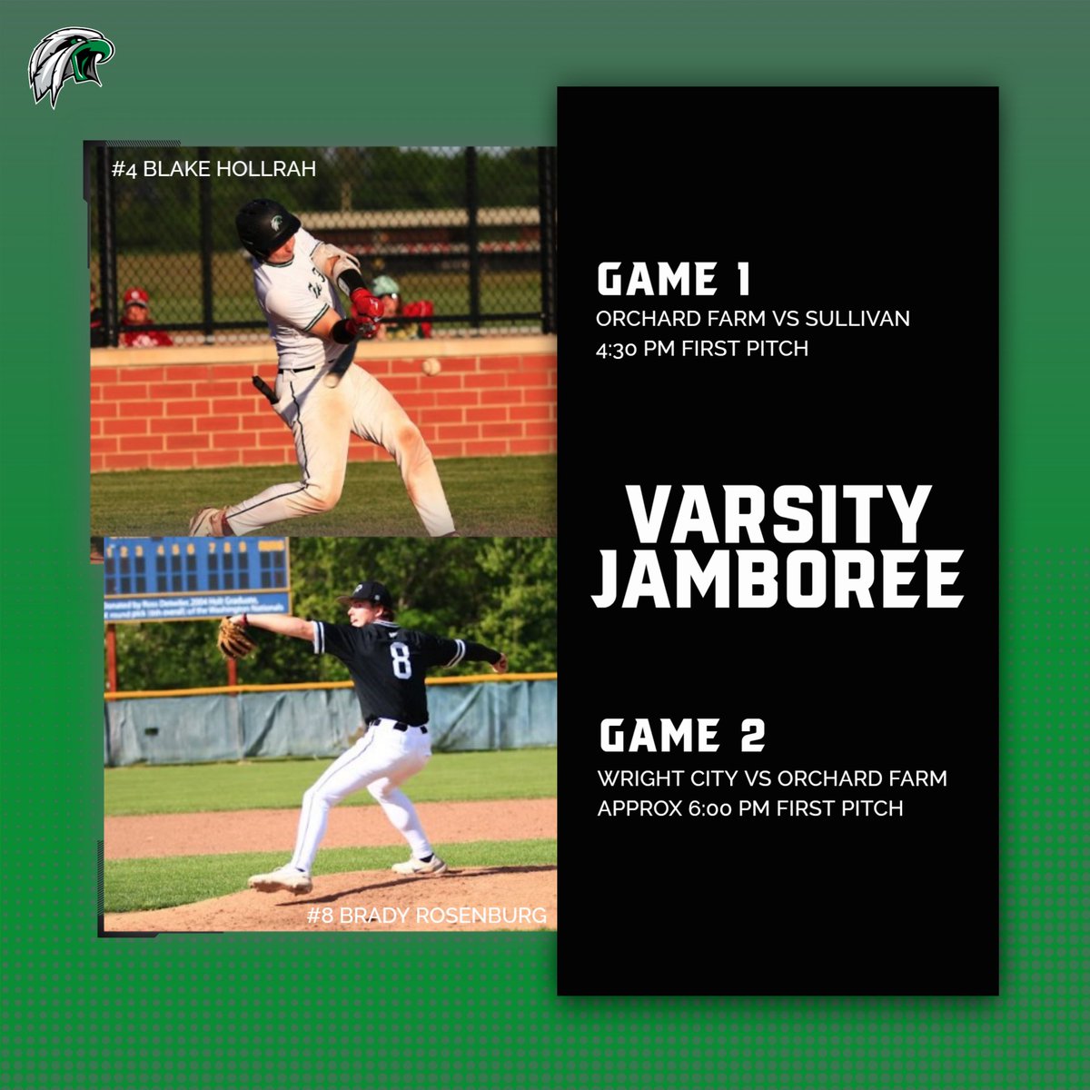 Orchard Farm Baseball tweet media