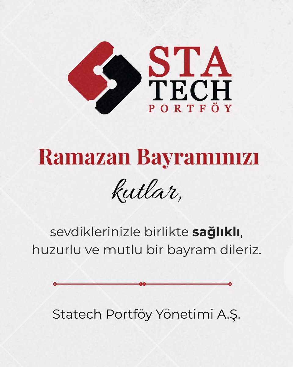 Statech Portföy tweet media