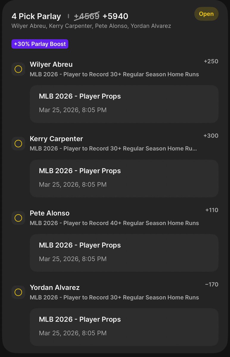 Project Parlay 🎯 tweet media