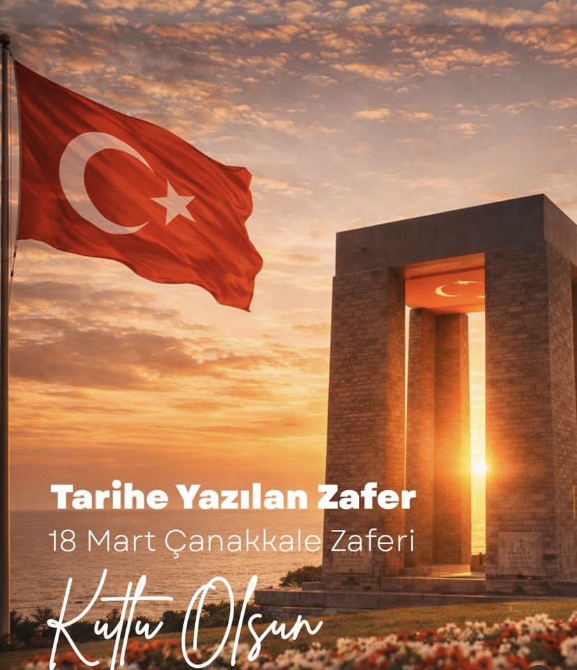 18 Mart Çanakkale Zaferimizin 111. yıldönümü kutlu olsun.
#ÇanakkaleGeçilmez