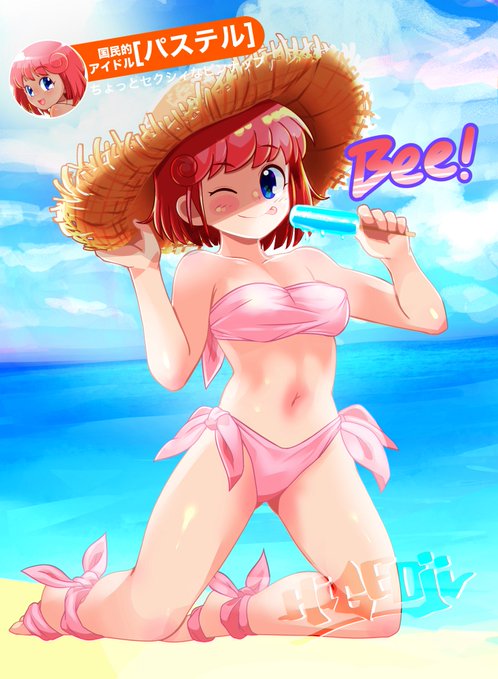 最近のコナミ絵再掲。 ツインビー、ポップン、ボンバーガール、CCJ