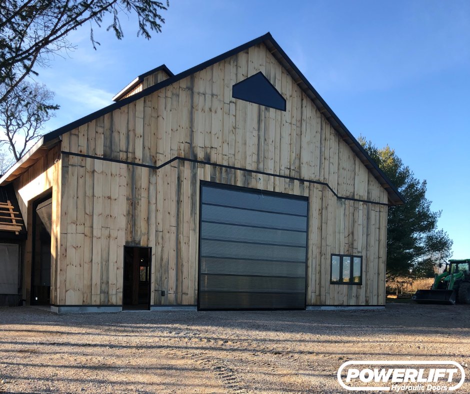 DoorsPowerlift's tweet photo. A perfect blend of function and style in Auburn, Ontario.

This 18' x 14' PowerLift hydraulic door was installed on a beautiful entertainment venue, creating a bold focal point while maximizing natural light. Finished with poly panel cladding, the door offers a clean, modern look with durability built to last.

Another quality install completed by PowerLift Doors of Ontario.

#PowerLiftDoors #HydraulicDoors #Customdoors #Ontario #DoorDesign