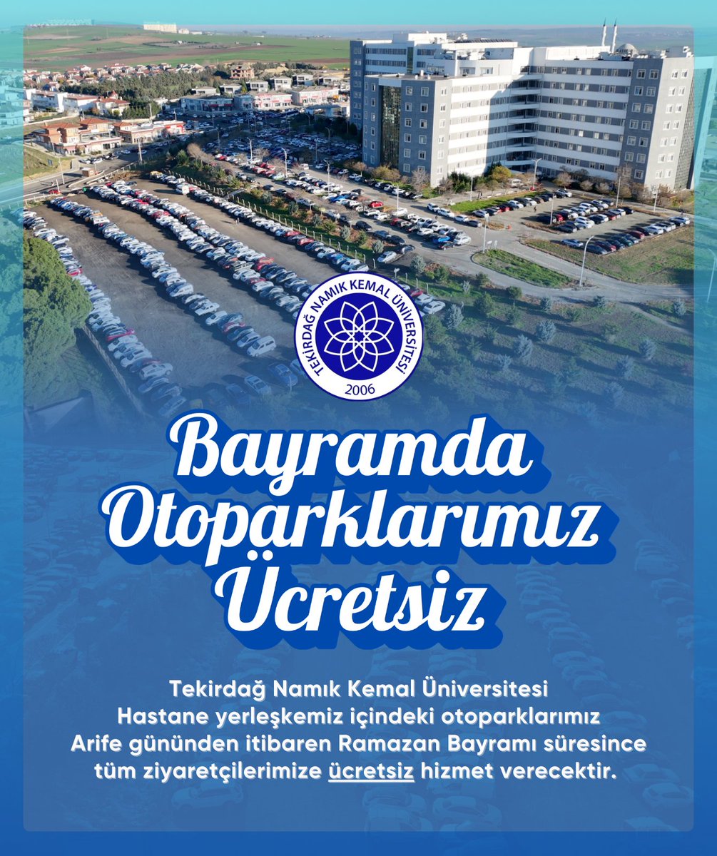 Tekirdağ Namık Kemal Üniversitesi tweet media