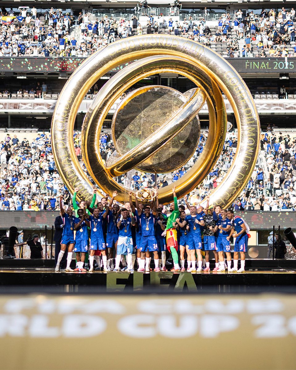 You didn't win the CWC like We the Blues 💙 did 😂 I remain a Blue W/D/L till death.