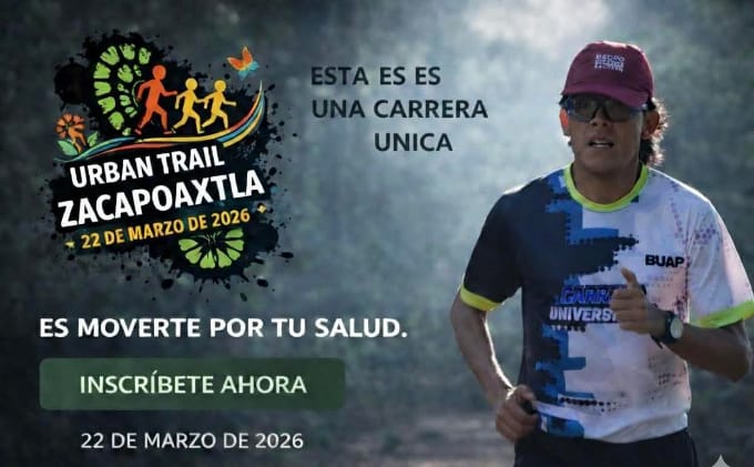🏃‍♀️Una causa social y un evento deportivo: #Zacapoaxtla correrá el Urban Trail 2026 con rutas de 5 y 10 km y causa social 🌄✨.
Detalles aquí 👇🏻 
guiadepuebla.mx/zacapoaxtla-co…