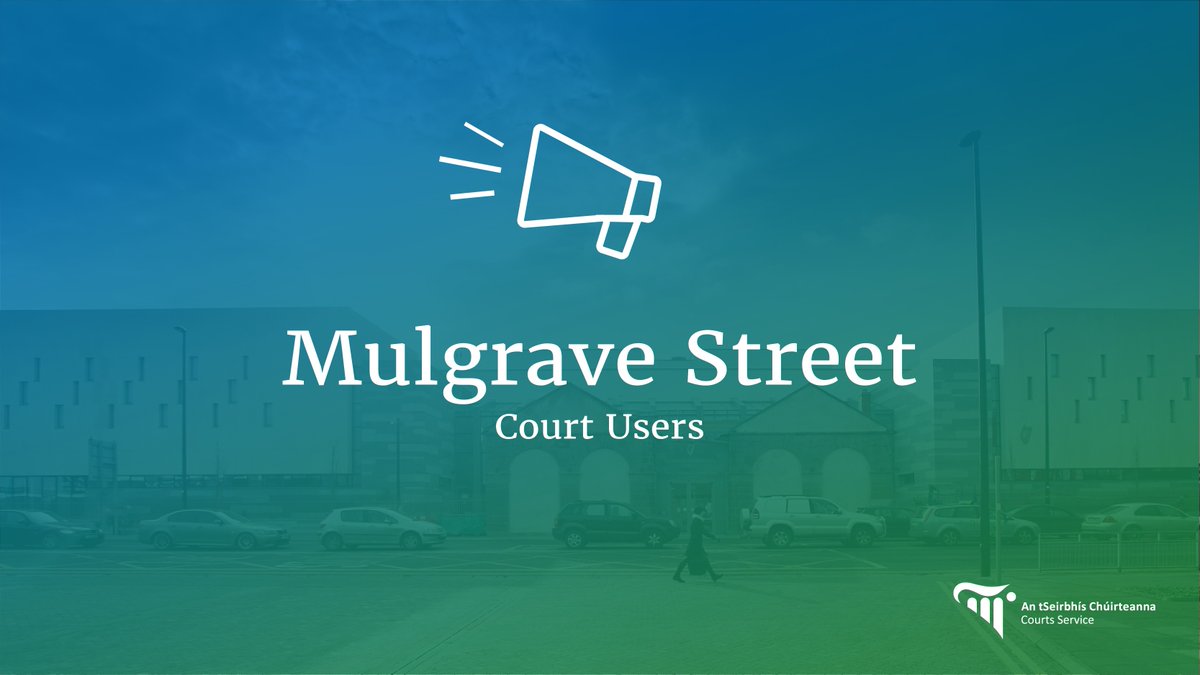 Courts Service of Ireland tweet media