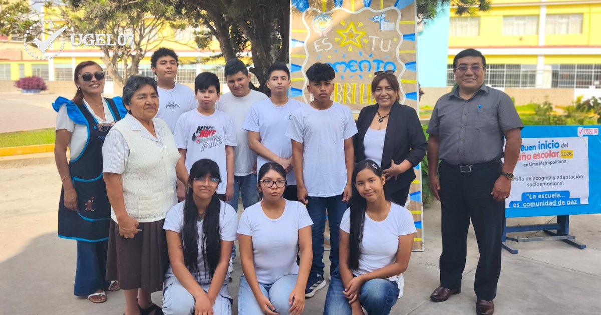 #NotaDePrensa 📚✨
¡Inició el Año Escolar 2026 en los 18 CEBA de la UGEL 07! Adolescentes, jóvenes y adultos continúan sus estudios con una educación flexible (presencial, semipresencial y a distancia). Seguimos impulsando oportunidades para todos. 💪
#NDP #UGEL07 #CEBA