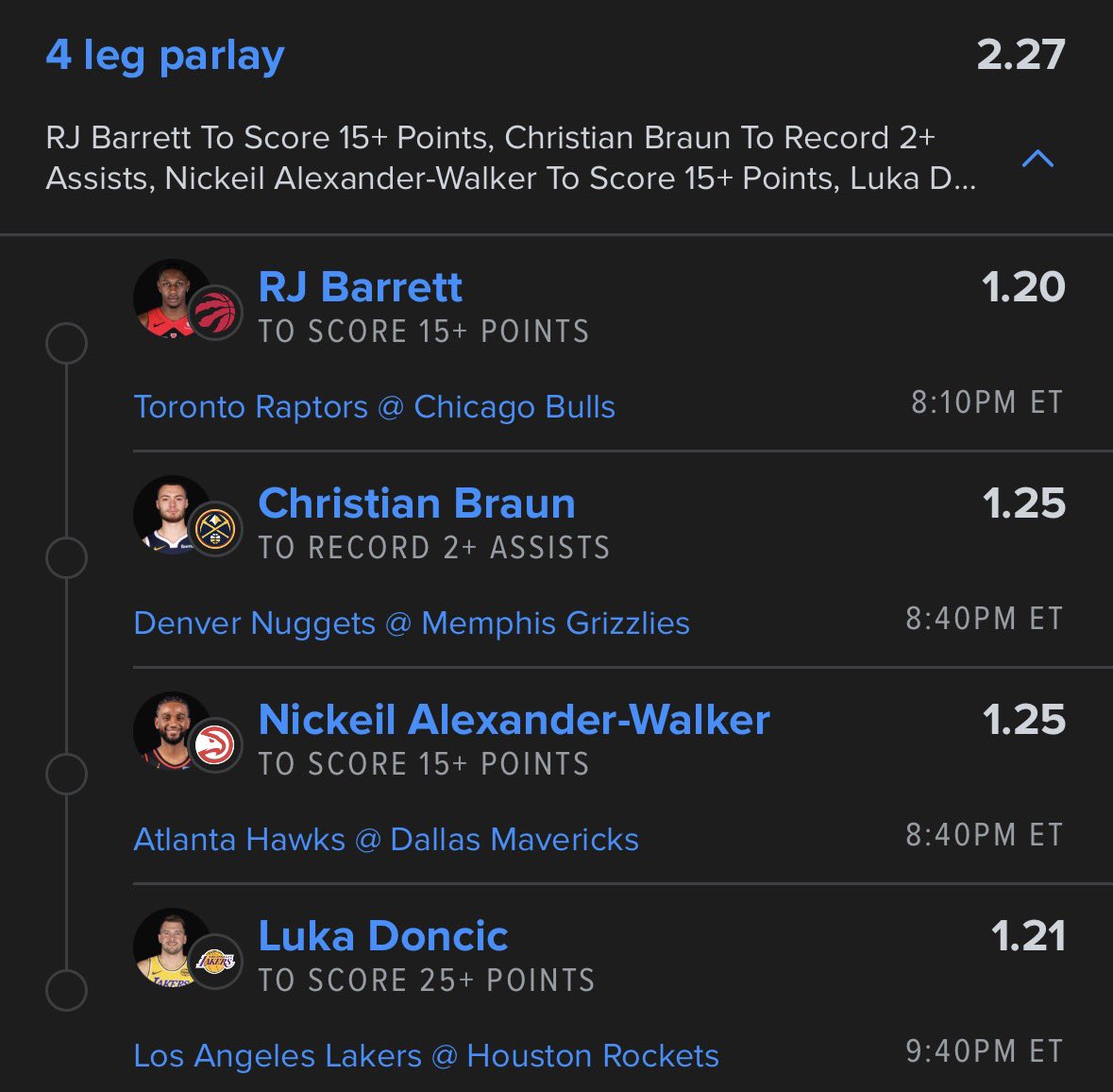 Parlay Hawk tweet media